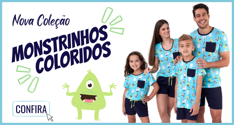 Monstrinhos Coloridos