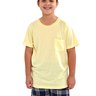 pijama infantil menino curto xadrez amarelo mania pijamas 1