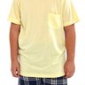 pijama infantil menino curto xadrez amarelo mania pijamas 4