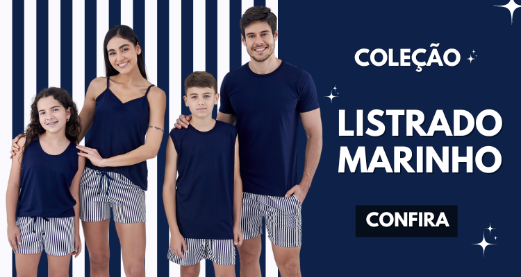 COLEÇÂO LISTRAS MARINHO