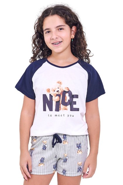 pijama infantil menina curto verao nice mania pijamas 2025 7